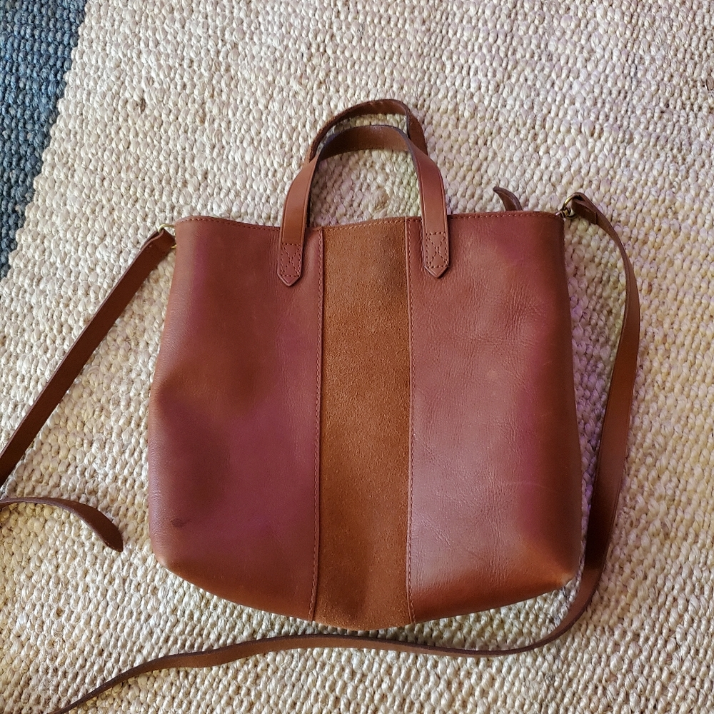 Madewell zip top transport crossbody